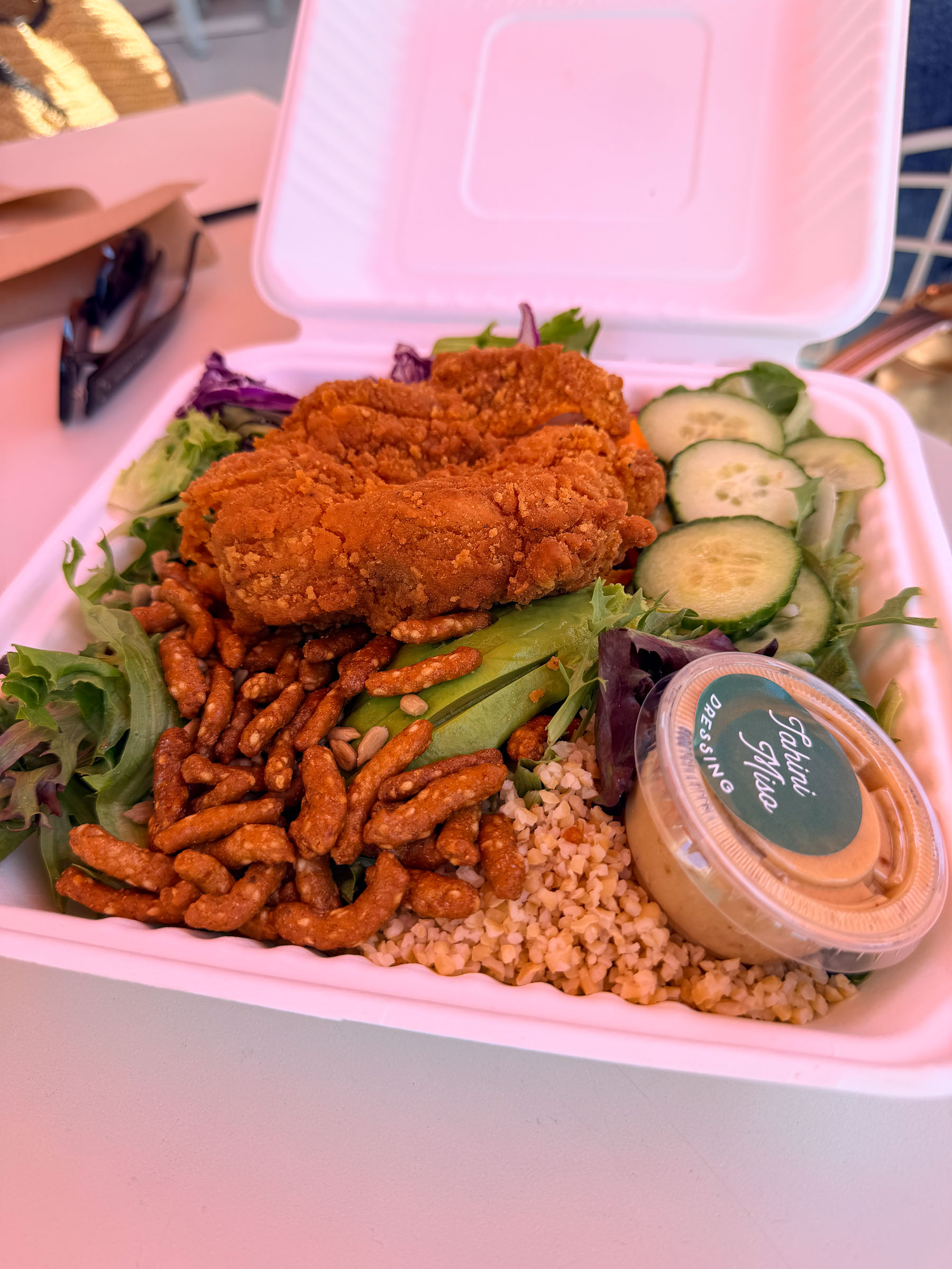 Quick-service meal at a Disney park restaurant