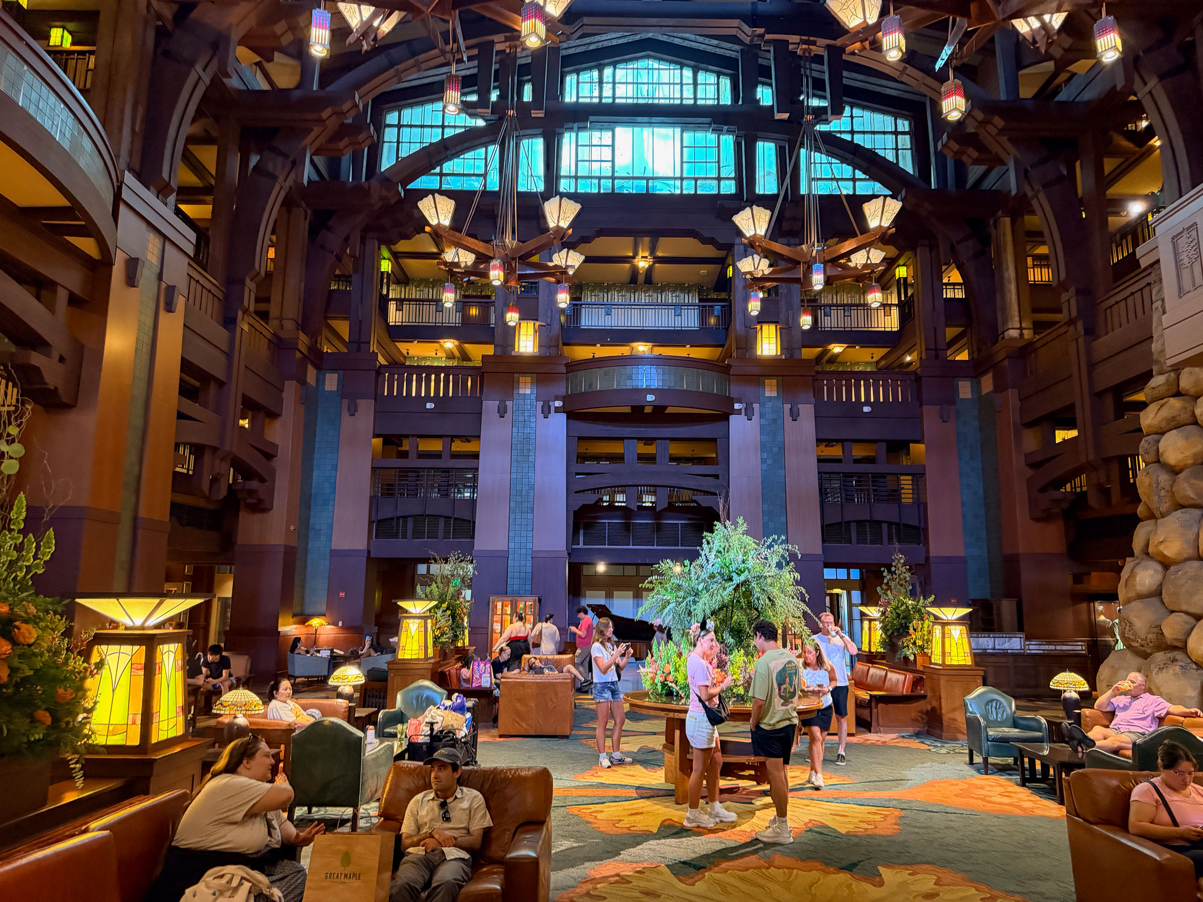 Grand Californian Hotel grand lobby